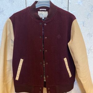 Gant Rugger Burgundy HomeRun Varsity Jacket XL